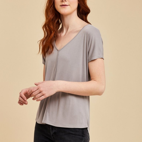 NWOT Women's Plenty Monk & Lou by Plenty T-Shirt Tee Top Medium - Picture 1 of 6